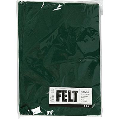 Creativ Company Hobbyvilt donkergroen a4, 10 vellen