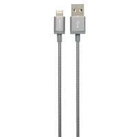 PNY Metallic Lightning to USB Charge and Sync Cable - Space Grey - thumbnail