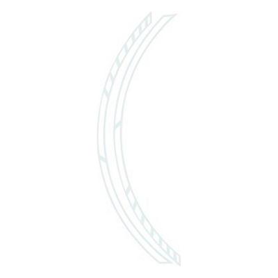 Tape voor wielen Foliatec Wit