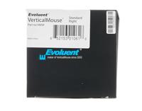 Evoluent Vertical Mouse Standard Right VMSR Ergonomische muis USB Optisch Meerdere kleuren 2 Toetsen Ergonomisch - thumbnail