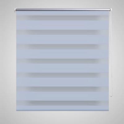 VidaXL Zebra rolgordijn 70,9 x 120 cm stofbreedte 66,7 cm wit