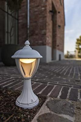 Lutec Unite LED-Sokkellamp (wit)