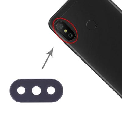10 STKS camera lens cover voor Xiaomi Redmi 6 Pro/MI a2 Lite (zwart)