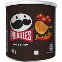 Pringles chips, 40g, hot & spicy - thumbnail