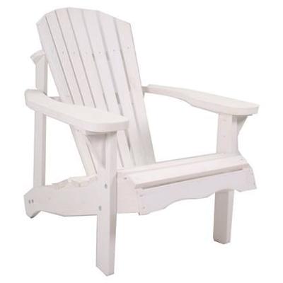 Jumbo Canadian chair 1-zits houten tuinbank wit