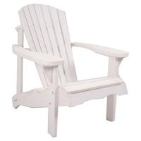 Jumbo Canadian chair 1-zits houten tuinbank wit - thumbnail