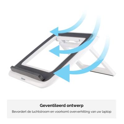 Fellowes I-Spire laptopstandaard Quick Lift, wit