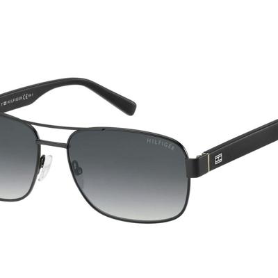 Tommy Hilfiger TH 1665/S 003 MATT BLACK Heren Zonnebril 59x16x145