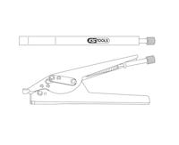 KS Tools 115.1027 Kabelbindtang - thumbnail