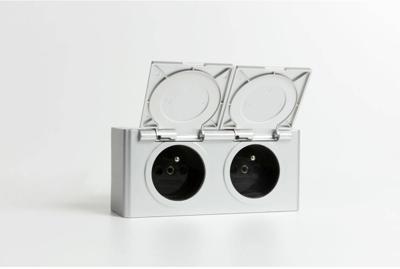 Beaux Lunel combibox 2x stopcontact