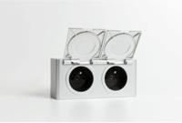 Beaux Lunel combibox 2x stopcontact - thumbnail