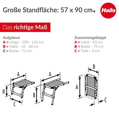 Hailo 9940-001 TP1 Trapplatform