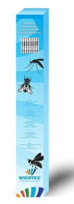 Vliegengordijn perla 90x220 cm grijs