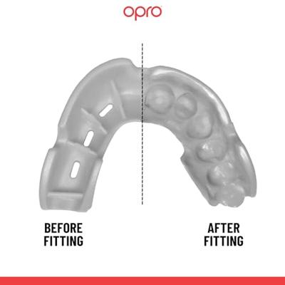Opro 791005 UFC Bronze Enhanced Fit Mouthguard - White - JR Opro 791005 UFC Bronze Enhanced Fit Mouthguard - White - JR