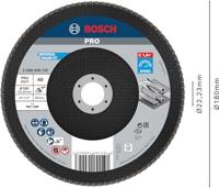 Bosch Accessories 2608606737 X571 Lamellenschijf Diameter 180 mm Boordiameter 22.33 mm Staal 1 stuk(s) - thumbnail
