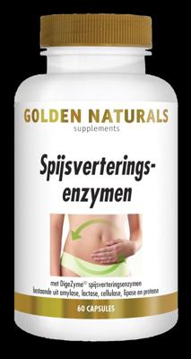 Golden Naturals Spijsverteringsenzymen 60 Vegetarische capsules