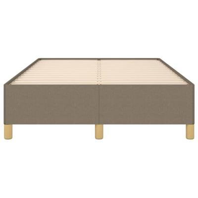 Bedframe zonder matras 120x190 cm stof taupe