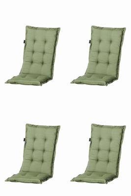 Kussen hoog 50x123 Basic groen I (4 stuks) Madison - Madison