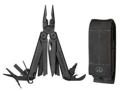 Leatherman Wave+ Black Molle Sheath Multitool Black