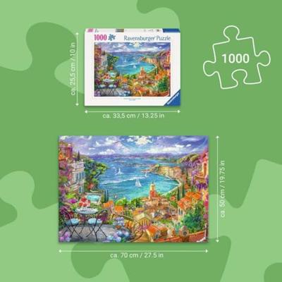 Ravensburger legpuzzel st. tropez - 1000st.