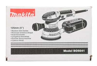 Makita BO5041K Excenter Schuurmachine Ø125mm 300W 230V in koffer - thumbnail