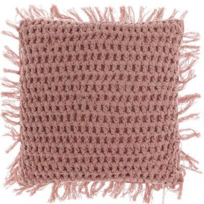 Unique Living kussen tufo old pink 45 x45 cm | 6 stuks