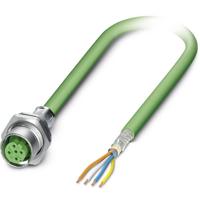 Phoenix Contact 1437782 Sensor/actuator inbouwconnector M12 Aantal polen (sensoren): 4 Bus, inbouw 2.00 m 1 stuk(s) - thumbnail