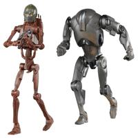 Star Wars Episode II Black Series Action Figure 2-Pack C-3PO (B1 Battle Droid Body) & Super Battle Droid 15 cm - thumbnail