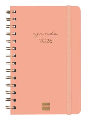 Agenda Finocam ALMA Koraal 11,7 x 18,1 cm