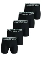 5-Pack - Performance - heren boxershort - Zwart sport heren ondergoed - Sneldrogend microfiber - thumbnail