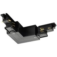 SLV 1002648 S-TRACK 230V-railsysteemcomponenten L-verbinder Zwart - thumbnail