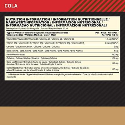 Gold Standard PWO Shot 12x 60ml Cola