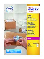 Avery L7167B-100 BlockOut zelfklevende etiketten QuickPeel, ft 199,6 x 289,1 mm (b x h), 100 etiketten - thumbnail