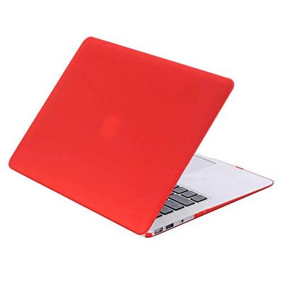 Lunso MacBook Pro 13 inch (2016-2019) cover hoes - case - mat rood Lunso MacBook Pro 13 inch (2016-2019) cover hoes - case - mat rood