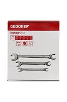 Gedore RED R05905010 Open Ringratel-steeksleutelset Metrisch 10 - 19 mm 10-Delig 3301003 - R05905010 - thumbnail