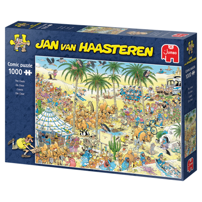 Jumbo Jan van Haasteren De oase 1000 stukjes Jumbo Jan van Haasteren De oase 1000 stukjes