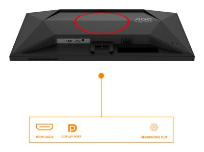 Monitor AOC 24G4HRE Full HD 23,8"