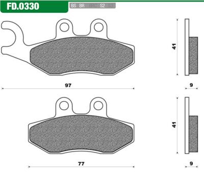 Newfren Remblokset fd0330