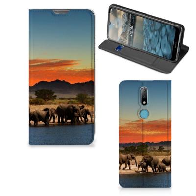 Nokia 2.4 | Hoesje maken | Olifanten Nokia 2.4 | Hoesje maken | Olifanten