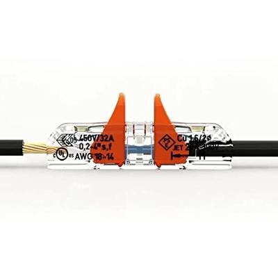 WAGO 221-2411 221-2411 Verbindingsklem Flexibel: 0.14-4 mm² Massief: 0.2-4 mm² Aantal polen: 1 60 stuk(s) Transparant, Oranje WAGO 221-2411 221-2411 Verbindingsklem Flexibel: 0.14-4 mm² Massief: 0.2-4 mm² Aantal polen: 1 60 stuk(s) Transparant, Oranje