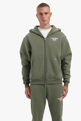 Croyez Homme Fraternit? Zip-hoodie Cr1-fw25-03 Hoodies 2401 Dusty Olive Croyez Homme Fraternit? Zip-hoodie Cr1-fw25-03 Hoodies 2401 Dusty Olive