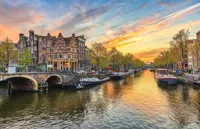 Alexsar Art Tuindoek amsterdam 140x90cm - thumbnail