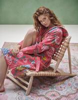 Pip Studio Pip Studio Good Evening Bathrobe Coral L - thumbnail
