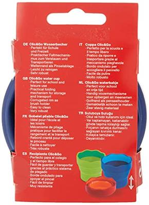 Faber-Castell Faber castell fc-181510 watercup clic&go blauw Faber-Castell Faber castell fc-181510 watercup clic&go blauw