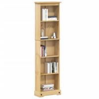 Boekenkast Corona 46x20x170 cm massief grenenhout - thumbnail