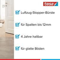 Tesa Deurborstel effen vloer - 100 x 3.7 cm - transparant - thumbnail