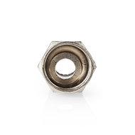 Nedis F-Connector | Male | Twist-On | 7.4 mm | Zilver | 25 Stuks | 1 stuks - CSVC41902ME CSVC41902ME - thumbnail