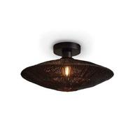 GOOD&MOJO Plafondlamp 'Iguazu' Jute, 40cm, kleur Zwart - thumbnail