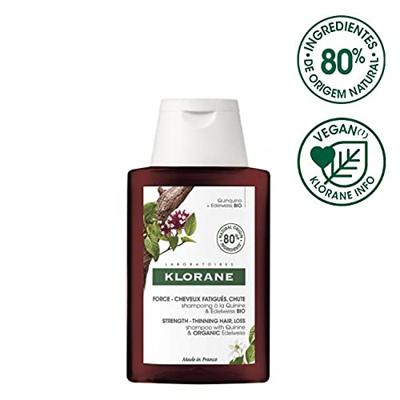 Klorane Strenghtening Shampoo With Quinine & Org. Edelweiss 100 ml