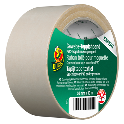 Duck Tapijttape | Textiel | Expert | 50 mm x 10 m - 20.501.69
